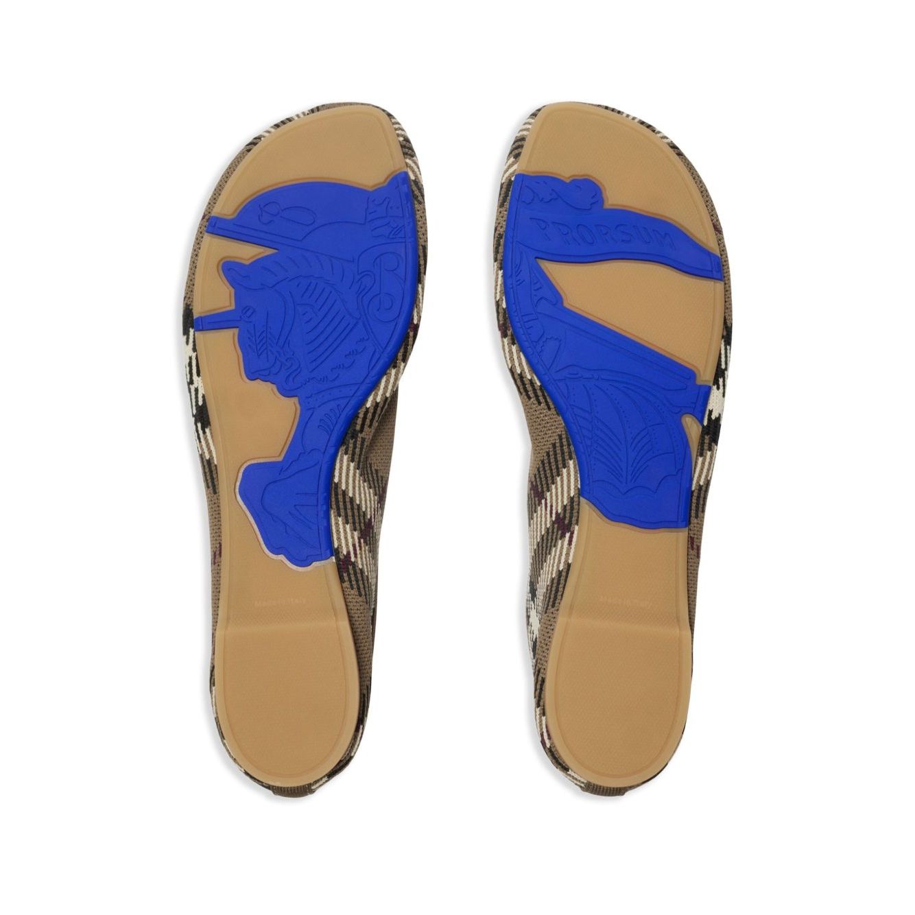 Burberry checkered Ballerina in jacquard