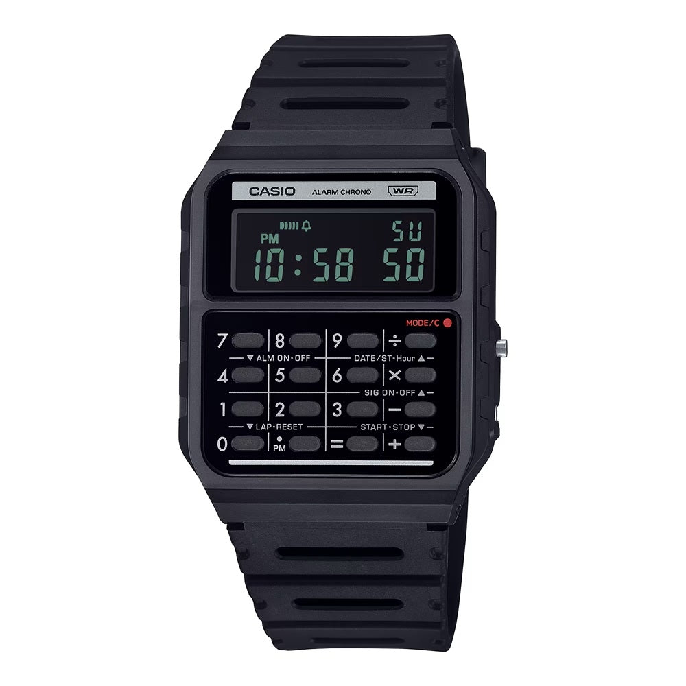 CASIO VINTAGE Mod. CALCULATOR EDGY COLLECTION - FULL BLACK