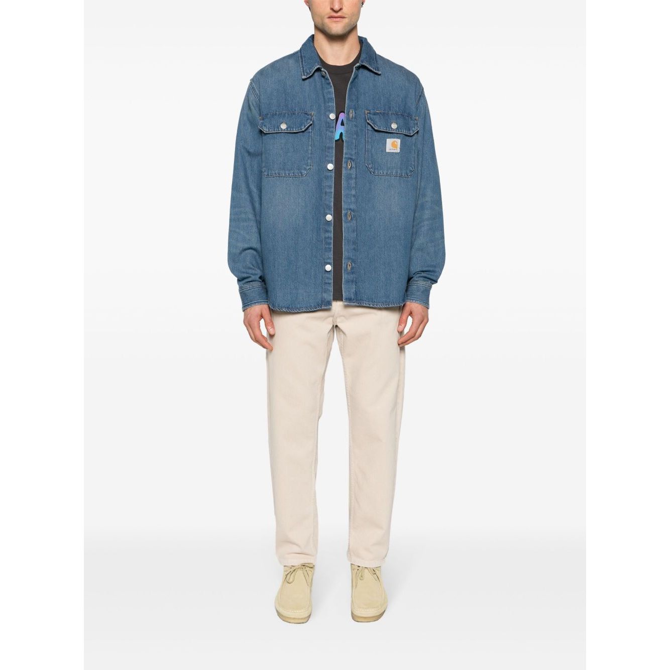 CARHARTT WIP MAIN Shirts Blue