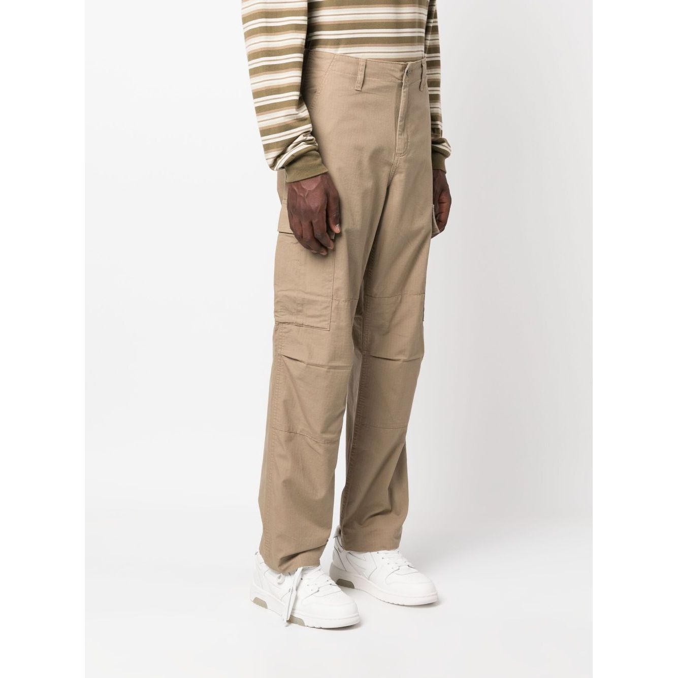 CARHARTT WIP MAIN Trousers Camel Trousers