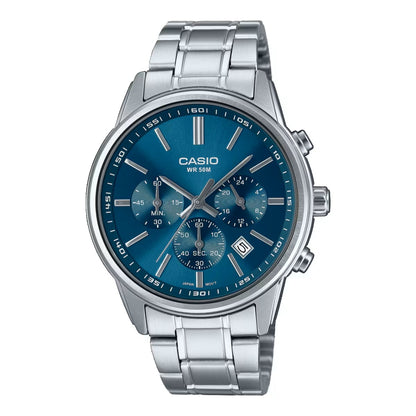 CASIO COLLECTION Mod. CHRONO DATE - BLUE