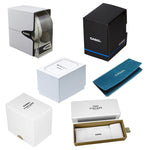 Packaging options for CASIO COLLECTION Mod. DATE - SILVER wristwatch, featuring official boxes and sleeves.