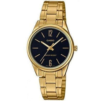 CASIO COLLECTION Mod. ONLY TIME LADY GOLD SERIE - BLACK WATCHES