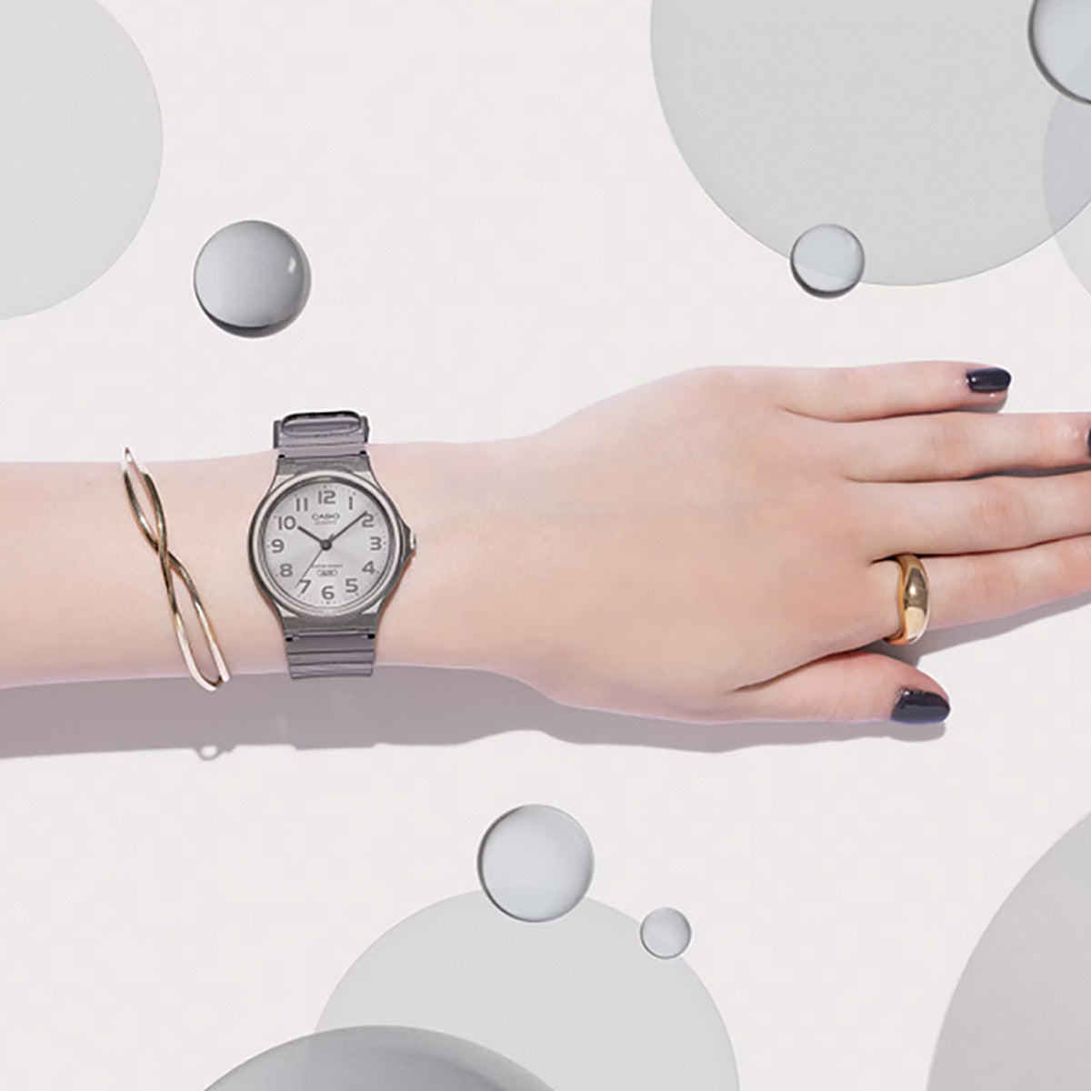 CASIO COLLECTION Mod. POP TRANSLUCID GREY READY STOCKED WATCHES,Unisex,Wristwatch