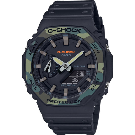 CASIO G-SHOCK MOD. OAK STREET UTILITY MILITARY SERIE wristwatch, water-resistant 20 ATM, carbon resin case, multifunction quartz movement