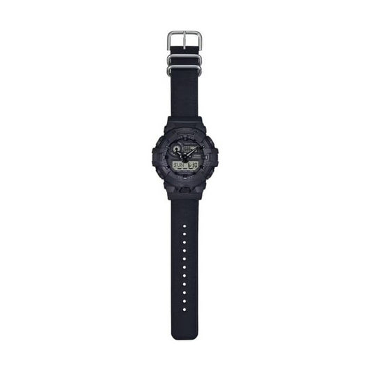 CASIO G-SHOCK Mod. BOLD - BLACK CORDURA ECO FABRIC STRAP SERIE wristwatch, water resistant 20 ATM, quartz movement, multifunction, resin case
