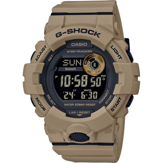 CASIO G-SHOCK Mod. G-SQUAD Step Tracker Bluetooth® - UTILITY COLOR SERIE, water resistant watch with resin strap.