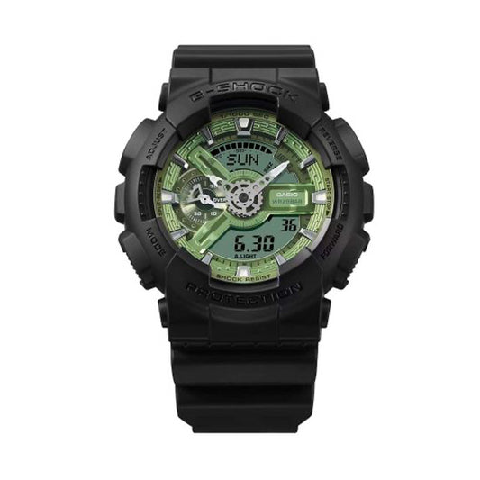 CASIO G-SHOCK Mod. GS-BASIC - TONE ON TONE DIAL - GREEN SAGE *** SPECIAL PRICE *** wristwatch with 20 ATM water resistance and quartz movement