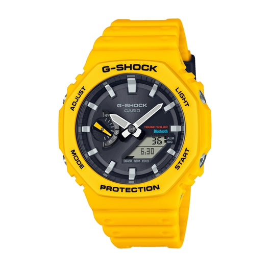 CASIO G-SHOCK Mod. NEW OAK Yellow - Tough Solar. Bluetooth WATCHES