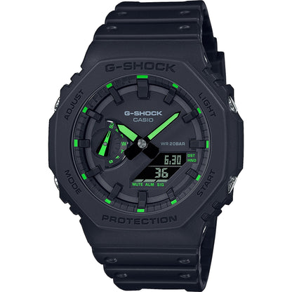 CASIO G-SHOCK Mod. OAK - Neon Green Index WATCHES