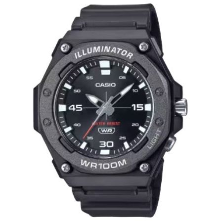 CASIO SPORT Mod. DIVER - ILLUMINATOR WR 100MT - BLACK