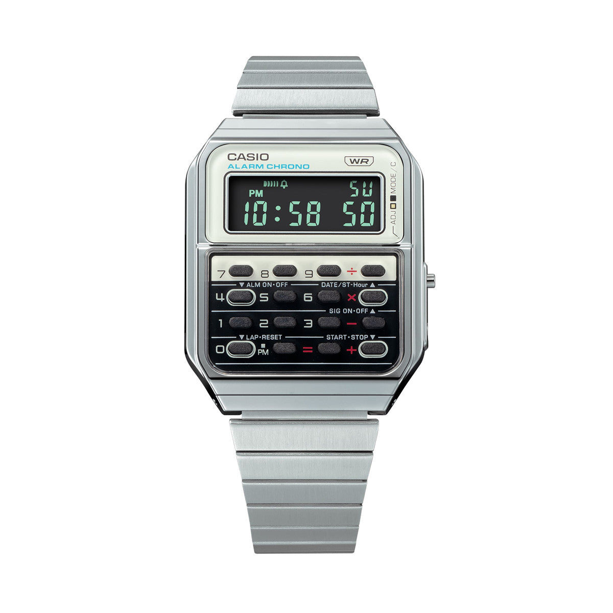 CASIO VINTAGE Mod. CALCULATOR EDGY COLLECTION - WHITE ***SPECIAL PRICE***