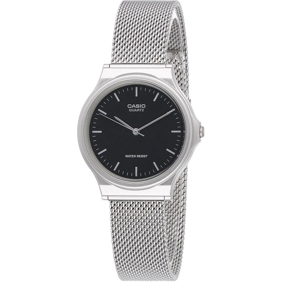 CASIO VINTAGE Mod. LADY - BLACK. MESH WATCHES