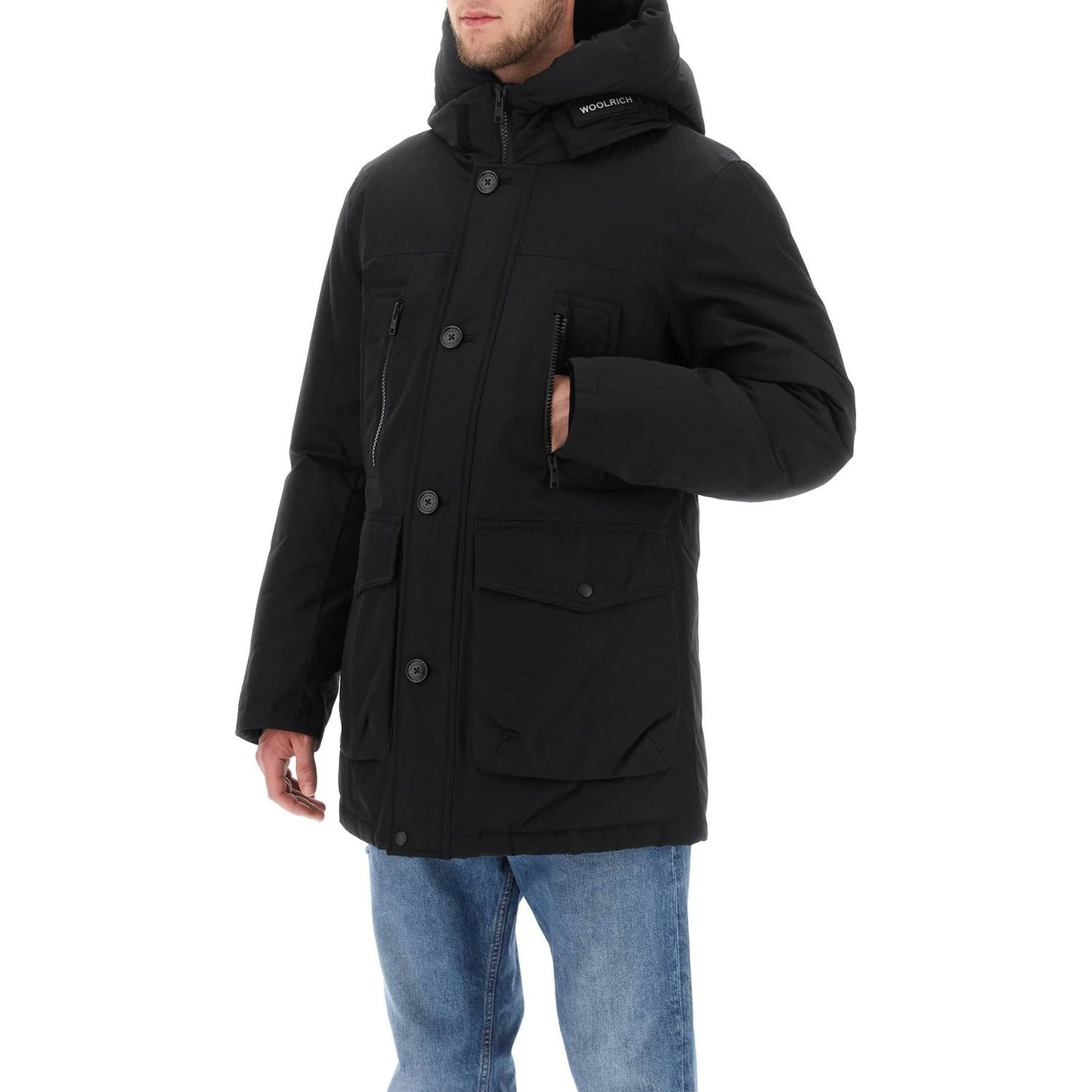 Woolrich 'arctic' parka in ramar fabric Jackets Woolrich