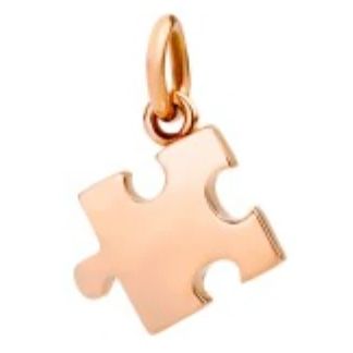 CHARMS DODO MOD. DMC1003PZZLS0009R gold puzzle piece charm