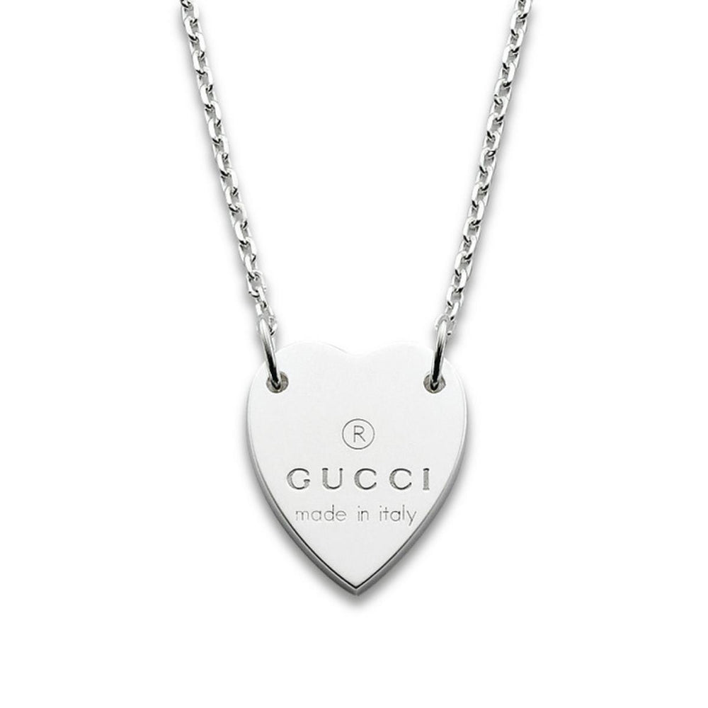 COLLANE GUCCI MOD. HEART DESIGNER FASHION JEWELLERY