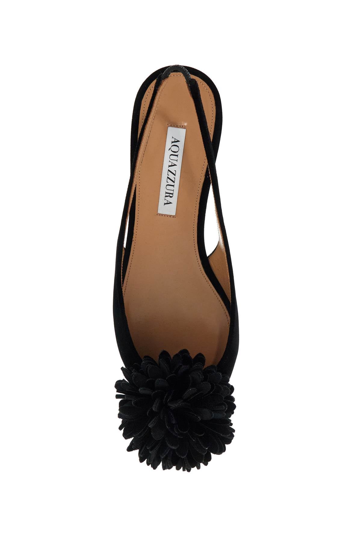 Aquazzura velvet slingback couture