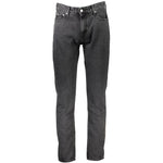 Calvin Klein Gray Cotton Men Jeans