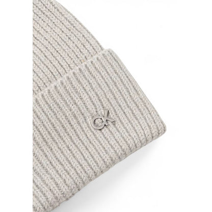 Calvin Klein Gray Wool Cap (Baseball Hat)