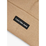 Calvin Klein Jeans Beige Recycled Polyester Caps Baseball Hat