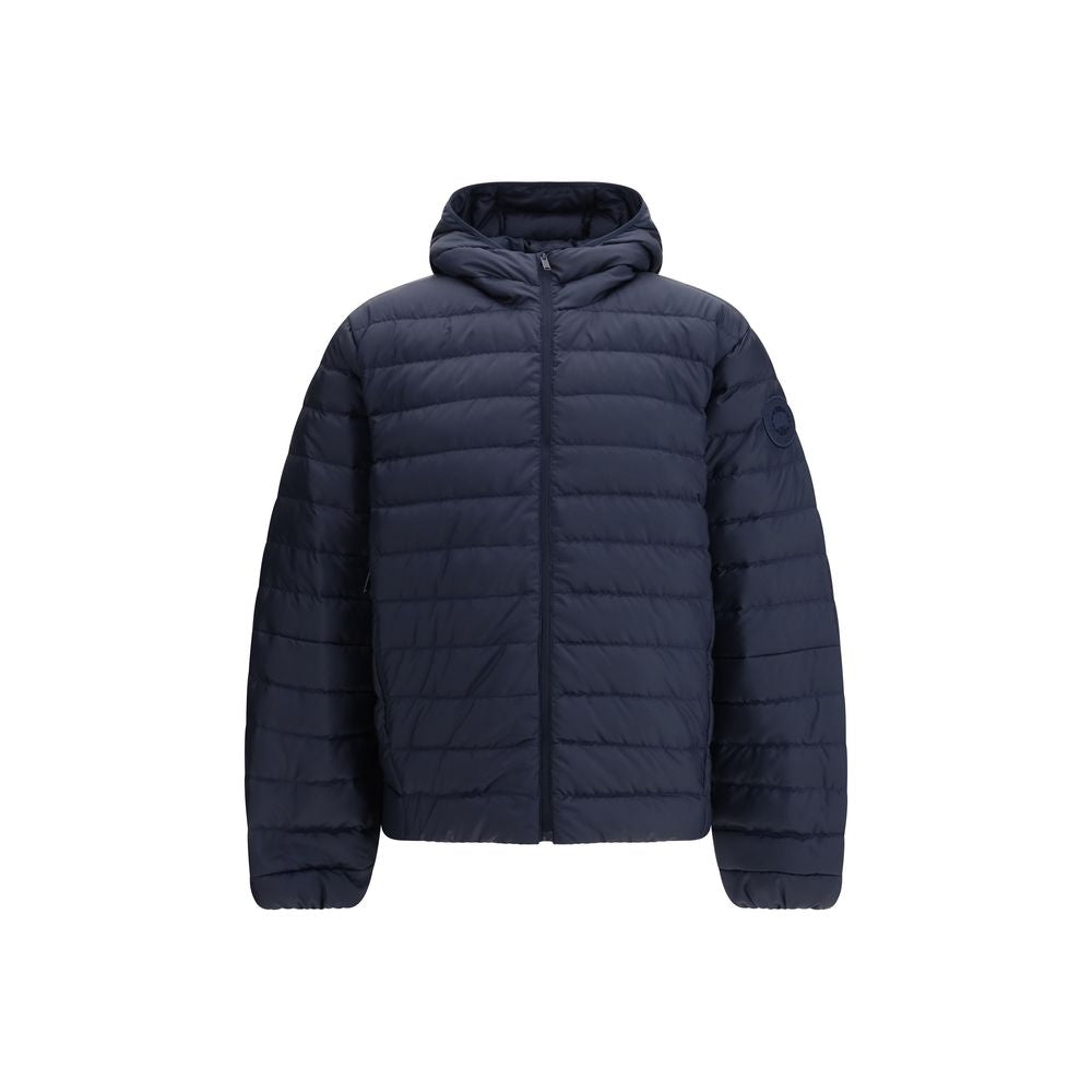 Canada Goose Blue Recycled Polyester Shell Jacket 1728,72470364320,Blue,Canada Goose,Clothing,Jackets & Coats - Clothing,L,M,Men,New with tags,S,Shell Jackets - Jackets & Coats - Clothing,XL,XXL