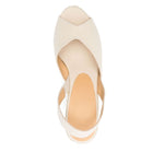 Castañer Castaner Flat shoes Ivory Espadrilles
