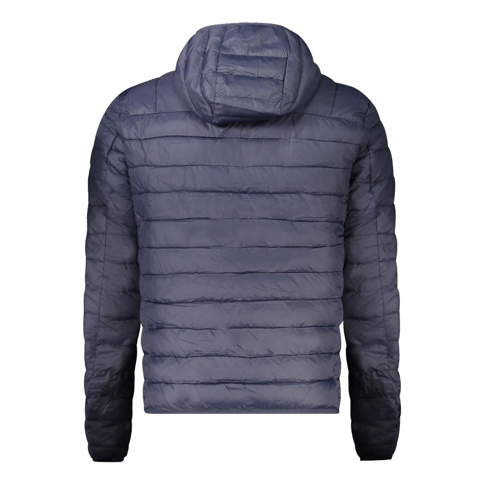 Cavalli Class Blu Polyester Men's Jacket 1728,67403481248,Blue,Cavalli Class,Clothing,Jackets & Coats - Clothing,L,M,Men,New with tags,S,Sleveless Jacket - Jackets & Coats - Clothing,XL,XXL