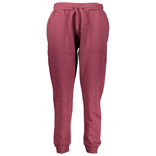 Cavalli Class Purple Cotton Pant