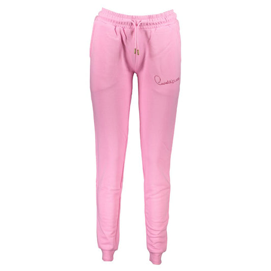 Cavalli Class Rosa Cotton Women's Trouser 1728,67403481248,Athletic Pants - Pants - Clothing,Cavalli Class,Clothing,Joggers (workout pants) - Sportswear - Clothing,L,M,New with tags,Pants - Clothing,Pink,S,Sportswear - Clothing,Women,XL,XS,XXL