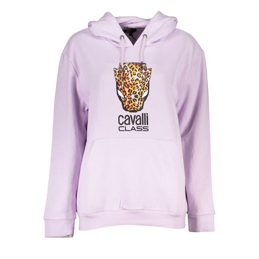 Cavalli Class "Viola Polyester Women Sweatshirt" 1728,67403481248,Cavalli Class,Clothing,L,New with tags,Purple,Sweaters - Clothing,Sweatshirts - Sweaters - Clothing,Women,XL,XXL