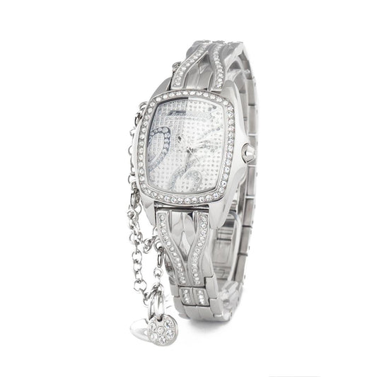 Chronotech Silver Stainless Steel Bracelet Watch