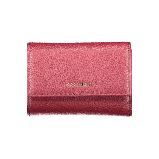 Coccinelle Purple Leather Women Wallet