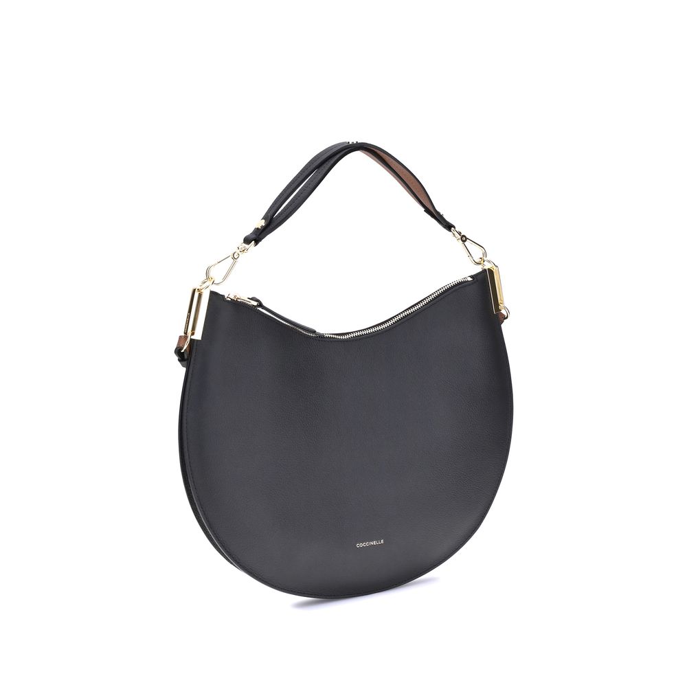 Front view with bag zipped and handles upright.