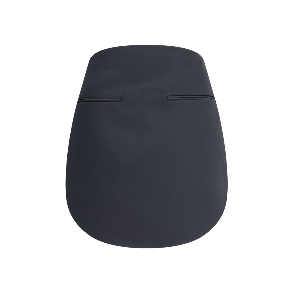 Courrèges Black Polyester Mini Skirt