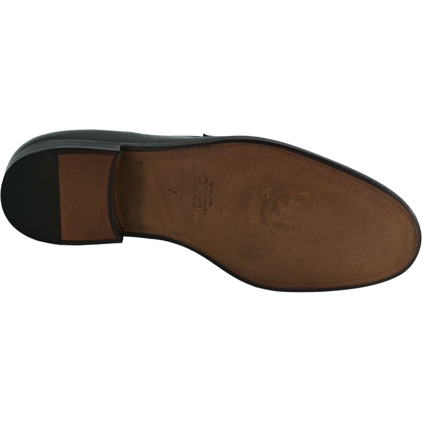 Saxone of Scotland | Elegant Black Calf Leather Loafers for Men| McRichard Designer Brands   