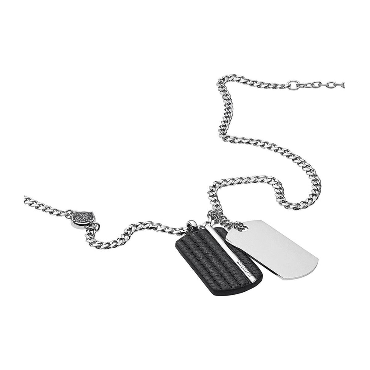 DIESEL Mod. DOOUBLE DOGTAGS DESIGNER FASHION JEWELLERY DIESEL JEWELS