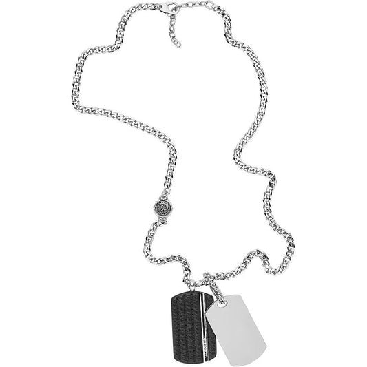 DIESEL Mod. DOOUBLE DOGTAGS DESIGNER FASHION JEWELLERY DIESEL JEWELS