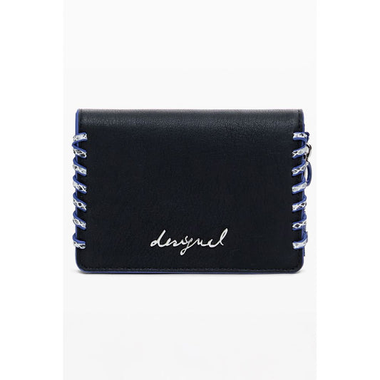 Desigual "Black Polyethylene Women Wallet" DE-39867