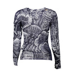 Desigual Blue Viscose Women Sweater