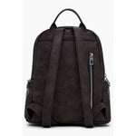 Desigual Brown Polyethylene Women Backpack