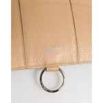 Dolce & Gabbana Beige Calfskin Leather Large Crossbody Card Holder Wallet SMY11212