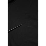 Dolce & Gabbana Black Embossed Logo Cotton Crew Neck T-shirt