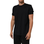 Dolce & Gabbana Black Goodluck 2018 Cotton Crew Neck T-shirt