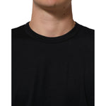 Dolce & Gabbana Black Goodluck 2018 Cotton Crew Neck T-shirt