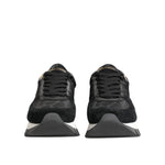 Dolce & Gabbana Black Gray Leopard Low Top Sneakers Shoes