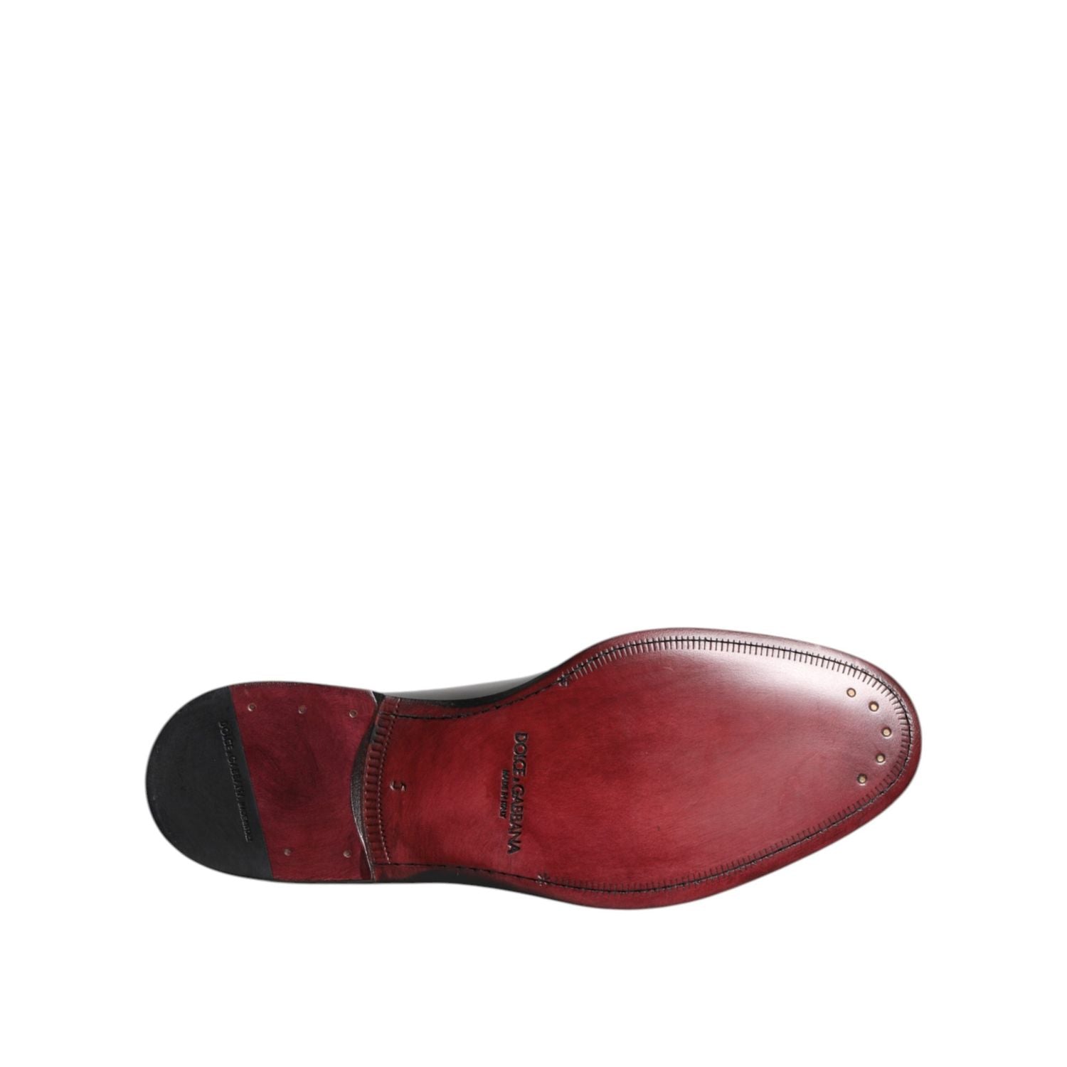 Dolce & Gabbana Black Leather Lace Up Derby Dress Formal Shoes