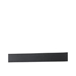 Dolce & Gabbana Black Leather Silver Metal Buckle Men Belt