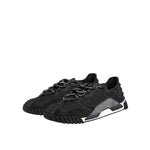 Dolce & Gabbana Black Logo Lace Low Top NS1 Sneaker Shoes