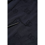Dolce & Gabbana Black Silk Crew Neck Sweatshirt Sweater