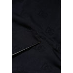 Dolce & Gabbana Black Silk Crew Neck Sweatshirt Sweater